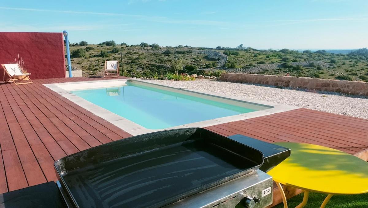 Maison Avec Vue Sur La Mer Et Avec Piscine A Fitou Luaran gambar