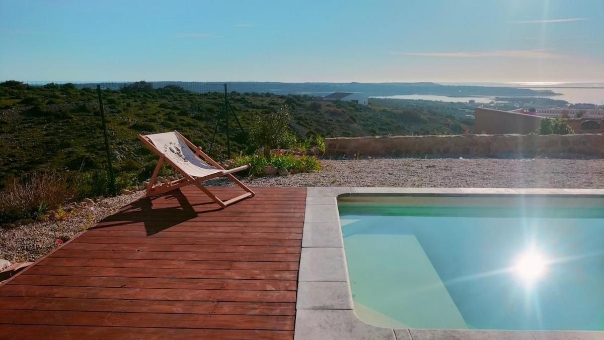 Maison Avec Vue Sur La Mer Et Avec Piscine A Fitou Luaran gambar